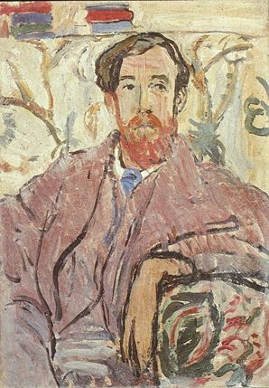 Lytton Strachey by Vanessa Bell. 1912. "The masterful narrative techniques used in Eminent Victorians, which include striking metaphors, inverted clichés, experimentation with free indirect discourse and deft management of minor characters, make it a literary as much as a historical classic."