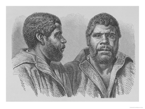 ---William Lanney, the Last Tasmanian, The History of Mankind, Vol.1, Prof. Friedrich Ratzel, 1896---click image for source...