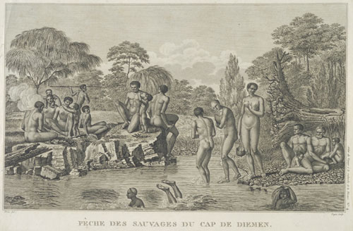---George Augustus Robinson was Chief Protector of Aborigines in Van Diemen's Land (Tasmania) between 1829 and 1838. These papers are an account of Robinson's activities in brokering peace between the settlers and Tasmania's Aboriginal groups.---click image for source...