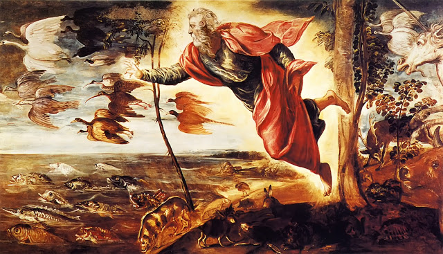 ---The Creation of the Animals - Tintoretto -  1551---
