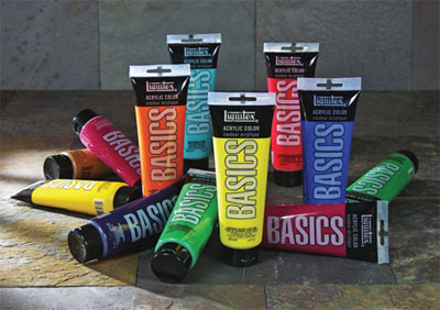 Liquitex Basics this weekend only at grab-it-while-you-can pricing