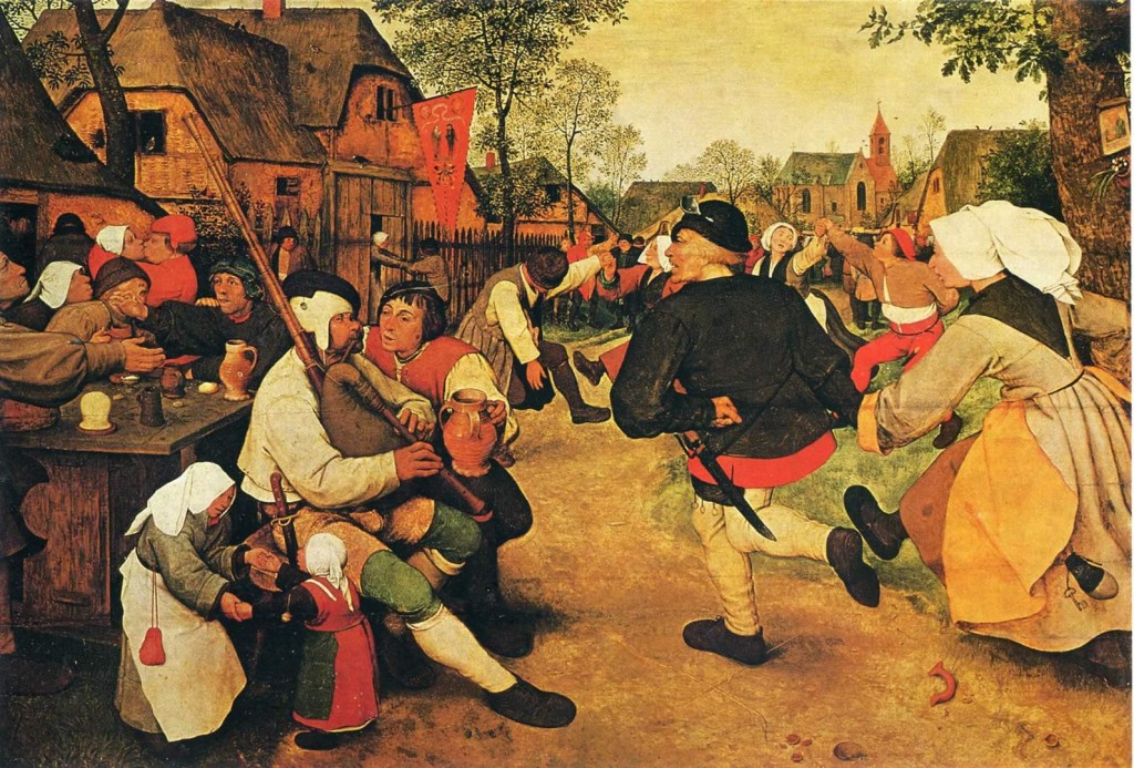 The Peasant Dance. image: WIKI