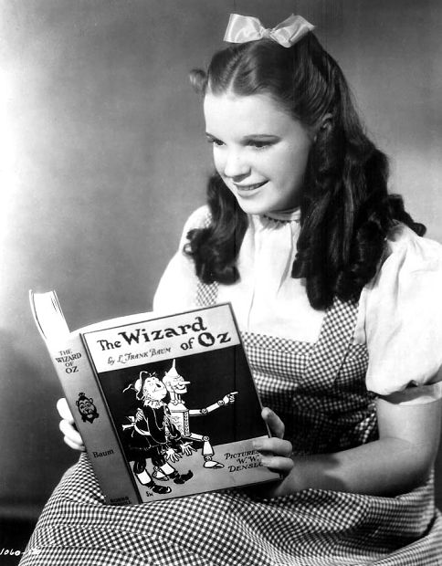 ---Judy Garland reads.---