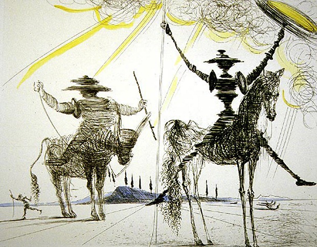 Salvador Dali: Don Quixote...