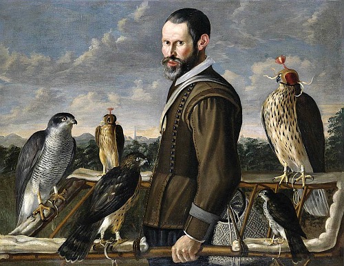 ---Unknown (Spanish) Falconer 17th century---click image for source...
