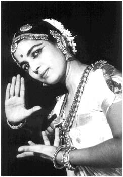 --- It was Anna Pavlova, the legendary ballet dancer, who first suggested she learn dance. Rukmini Devi was in her late twenties then. Meenakshisundaram Pillai, her guru, was quite old so he would remain seated as he taught her. Once she made up her mind to learn dance, she worked very hard. She began practising from seven in the morning till seven in the evening, with an hour's break for lunch. Still, her guru felt she was not working hard enough. Sometimes, he would call her again for training at night. Initially, conservative Madras could not accept the fact that a Brahmin girl had taken up dancing. But her astounding performances converted them. She also revolutionised many things connected with dance. She made the musicians sit on the side of the stage. She designed her own costumes. ---Click image for source...